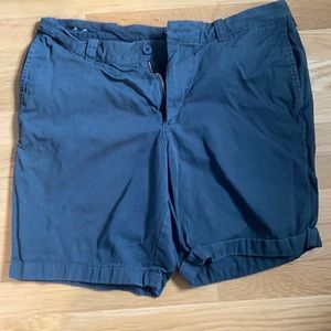 Blue Dress Khaki Shorts